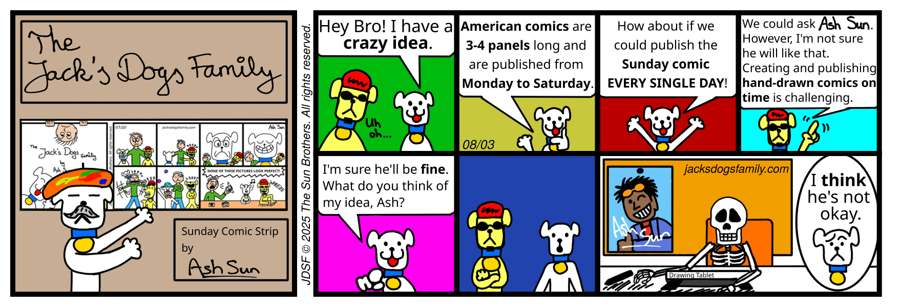 Jack's Dogs Family - Ash Sun's Burnout